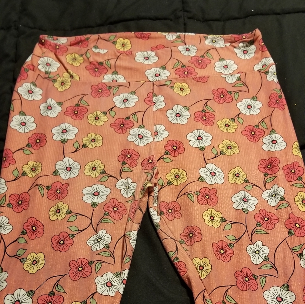 Lularoe Fall Floral Leggings